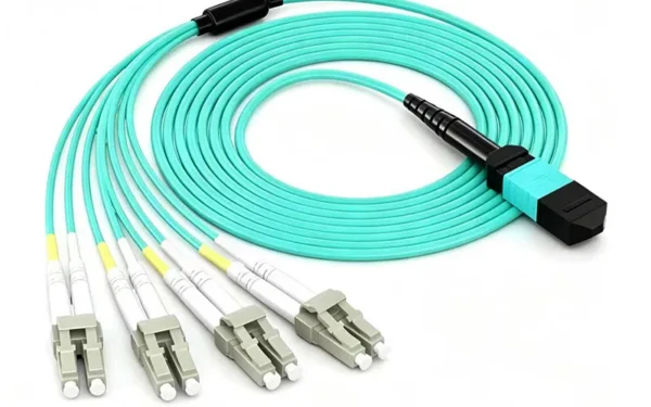 Fiber patch cords MPO-LC 8 OM3