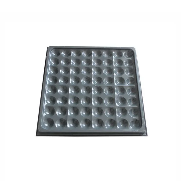 bottom side of anti-static raised floor