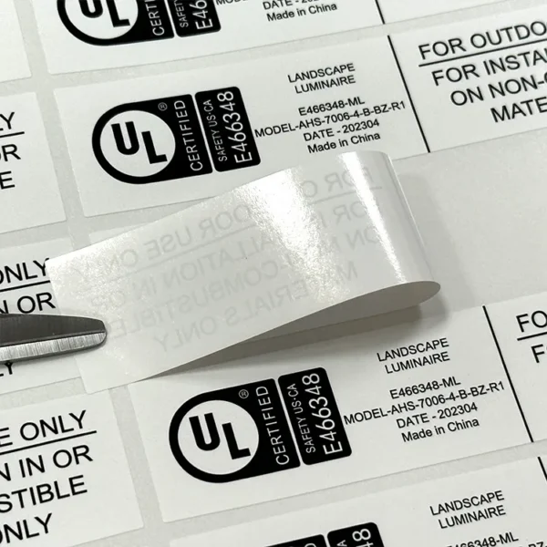 waterproof Self-Adhesive Labels waterproof Self-Adhesive Labels