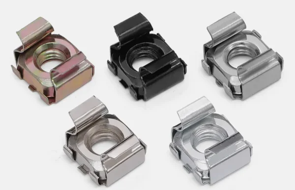 M6 cage nut stainless steel, with zinc-plated