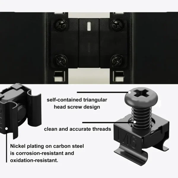 M6 rack screws